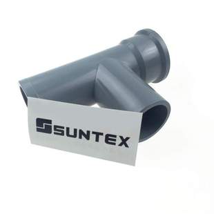 三通管电极流通槽3 胶接型CPVC流通池 TF01电极安装 SUNTEX上泰8