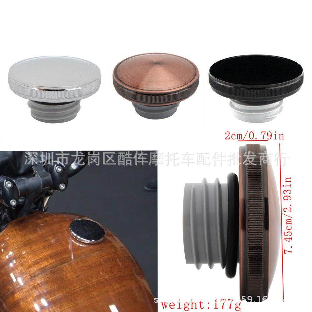 适用于凯旋T100THRUXTON900Thruxton戴娜直纹油箱盖CNC改装