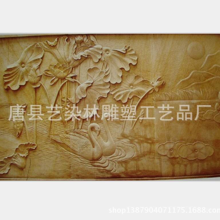 艺染林供应玻璃钢浮雕壁画室内欧式景观装饰摆件精美工艺品图片