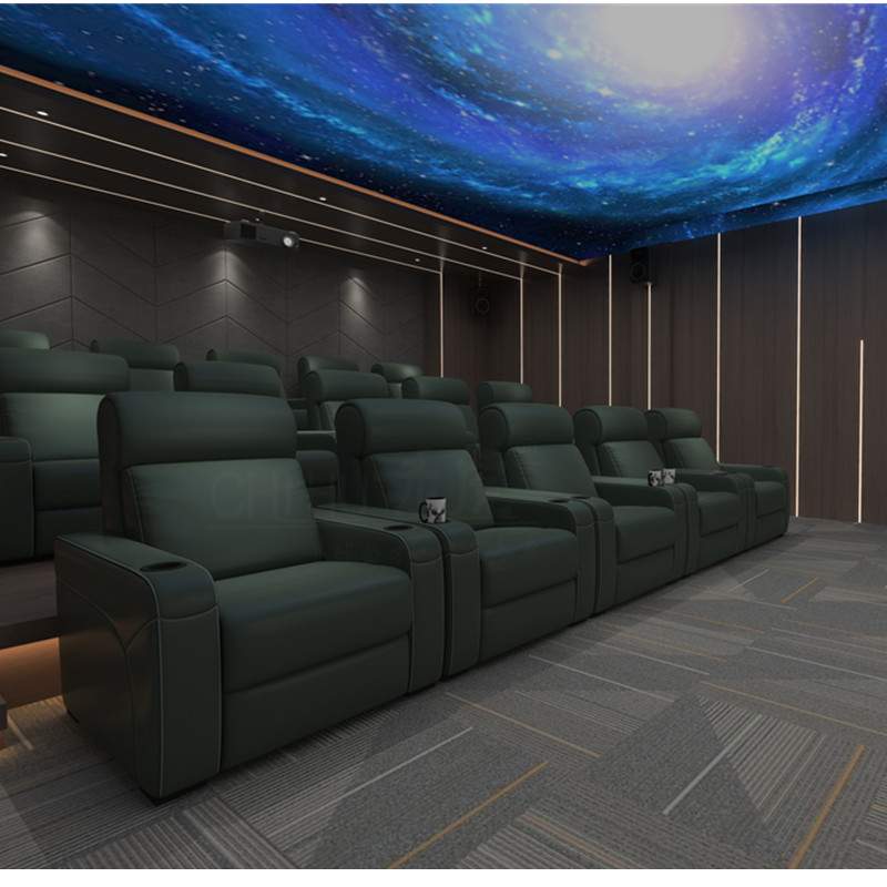 家庭影院沙发影音室影视厅私人别墅客厅电动功能多位组合沙发椅