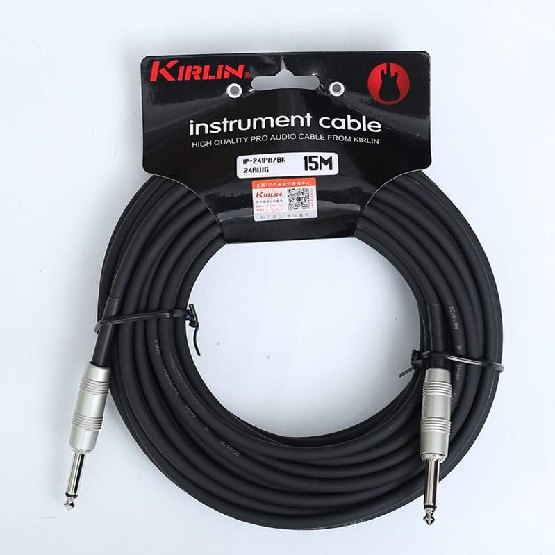 科林kirlin 电箱吉他贝斯连接线IP-241PR演出降噪线拾音器连接线