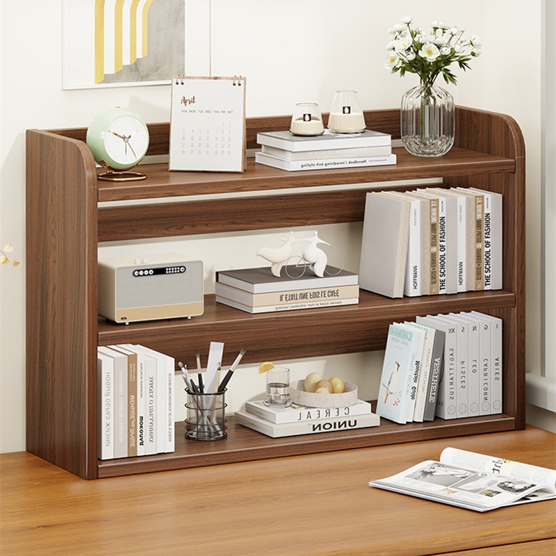 桌面置物架书桌小型书架床头书柜桌上收纳架儿童绘本整理架分层架