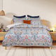通用床单被套高端四季 爱丽丝花园60支数码 印花缎纹四季 床上用品