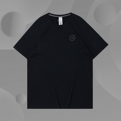 李宁新款男士速干短袖韦德之道T恤舒适透气凉贴身上衣ATSQ117