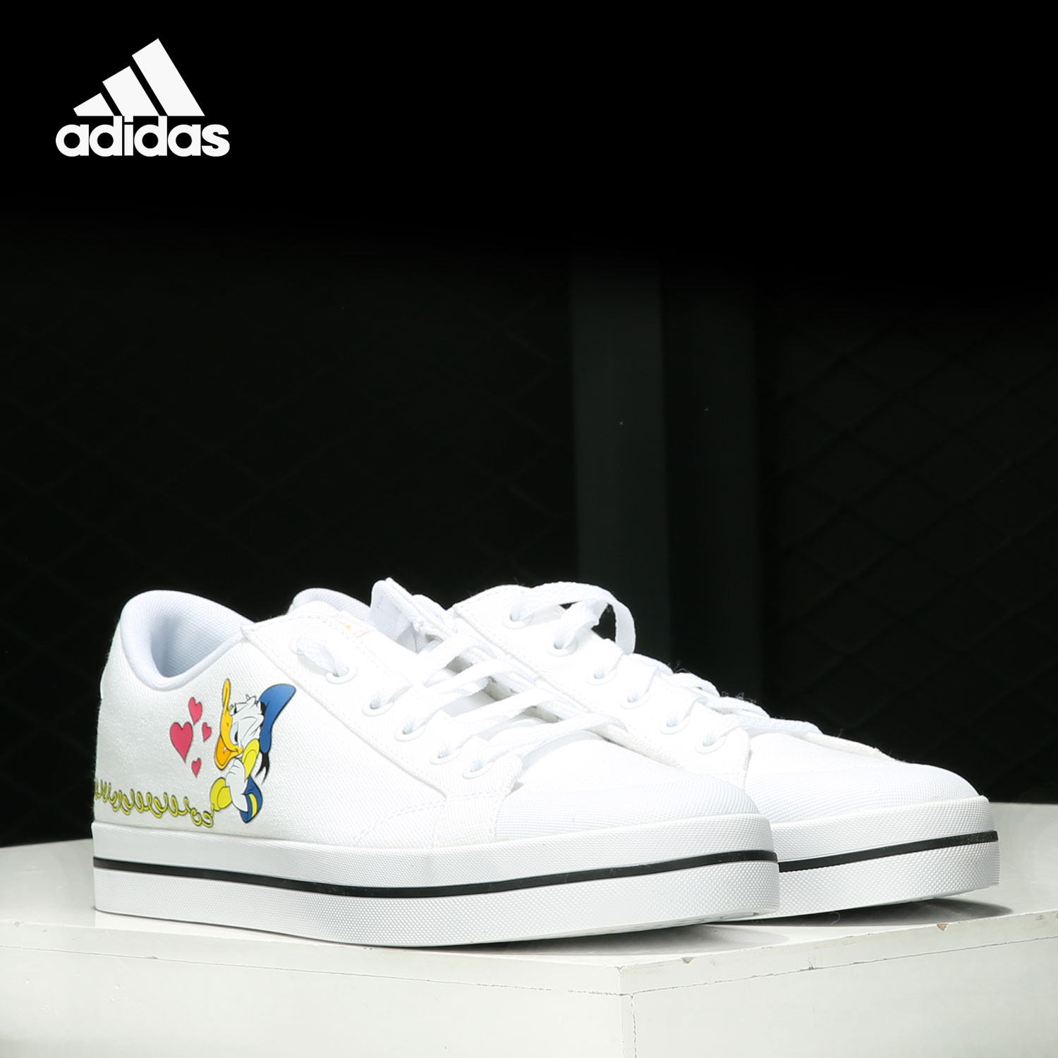 Adidas/阿迪达斯正品neo BRAVADA 唐老鸭男女休闲运动鞋 FY0255,运动鞋new,板鞋,淘宝优惠券,粉丝福利购,淘宝优惠卷