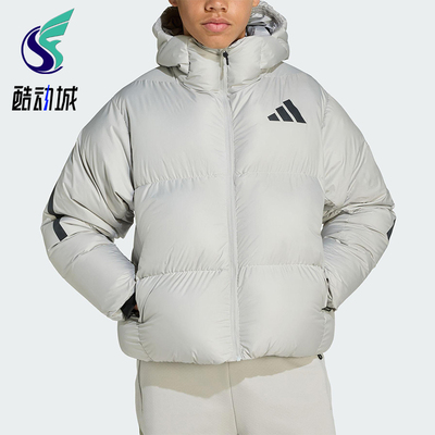 Adidas/阿迪达斯正品ZNEPUFERJACKET新款儿童经典夹克外套JV5863