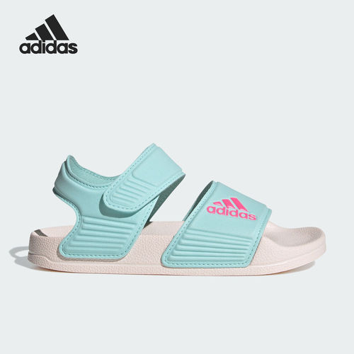 Adidas/阿迪达斯正品ADILETTE SANDAL K大童沙滩凉鞋ID3379