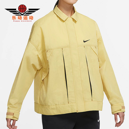 Nike/耐克正品2025冬季款女士日常翻领刺绣运动外套DM6204-304