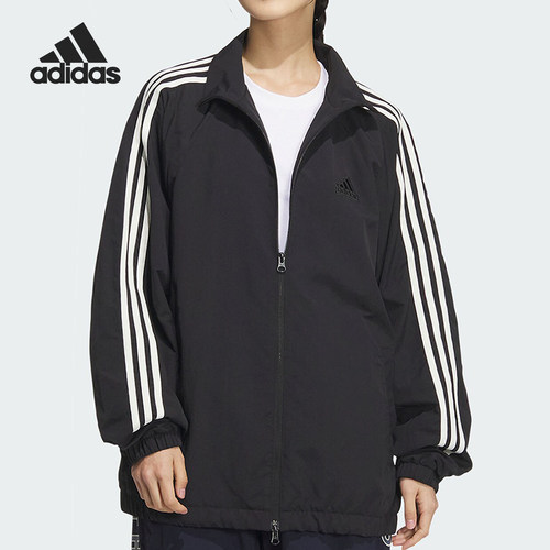 阿迪达斯男女运动简约外套