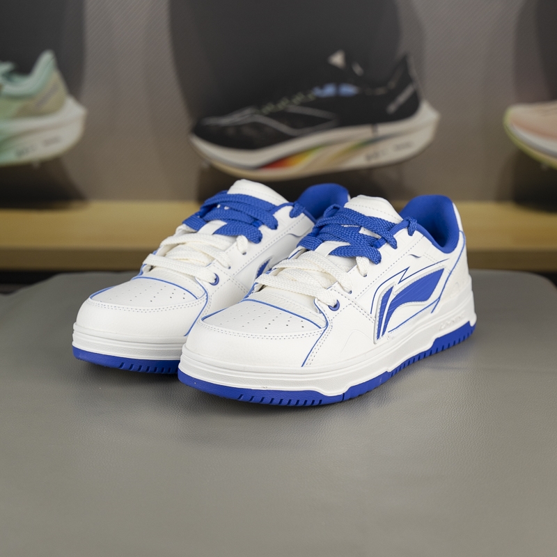 李宁正品2024新款天迹2.0男子减震回弹低帮潮流休闲板鞋AGCU461-2