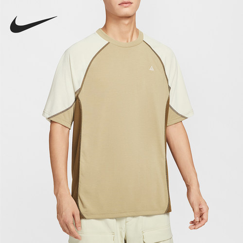Nike/耐克正品Dri-FIT 男士针织休闲日常透气短袖HJ2882-229