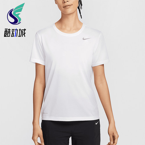 Nike/耐克正品2025新款女装针织运动休闲经典短袖T恤IB8899-100