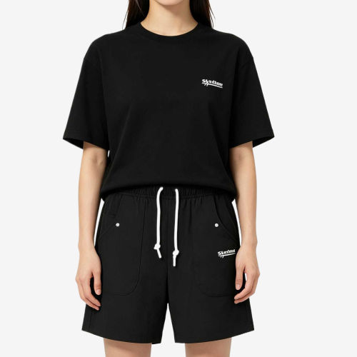 Skechers斯凯奇正品女耐磨舒适轻便日常出行短裤L226W019-0018