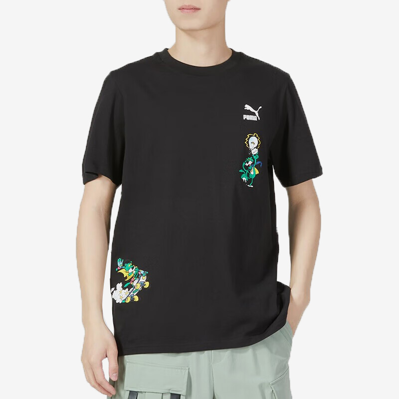 彪马正品男子运动短袖
