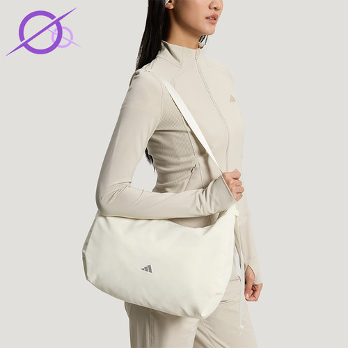 Adidas/阿迪达斯正品2026年女士经典运动休闲单肩斜挎包KT3034