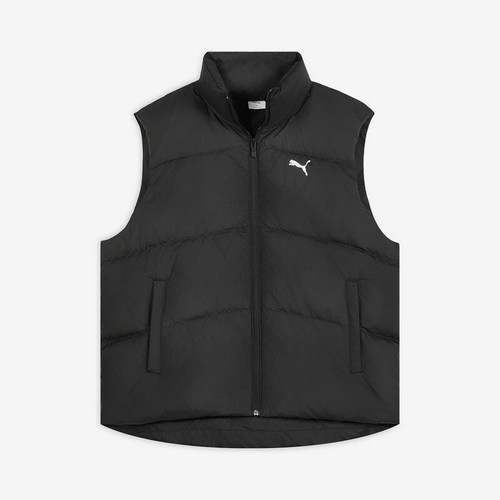 Puma/彪马正品2025冬季款男女运动保暖立领鸭绒羽绒马甲692781-01