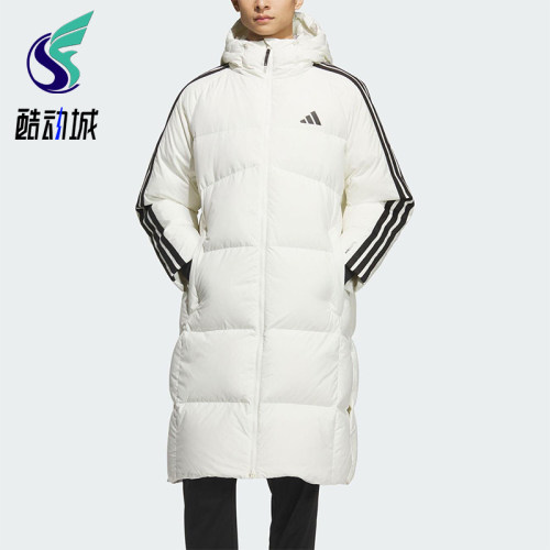 Adidas/阿迪达斯正品2025秋季款男士日常保暖长款羽绒服KC2497