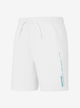 Skechers/斯凯奇正品夏季款儿童印花系带松紧梭织短裤P225K075