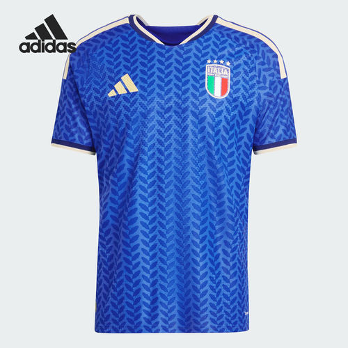 Adidas/阿迪达斯正品ITALY 26男女足球运动训练短袖JL6934