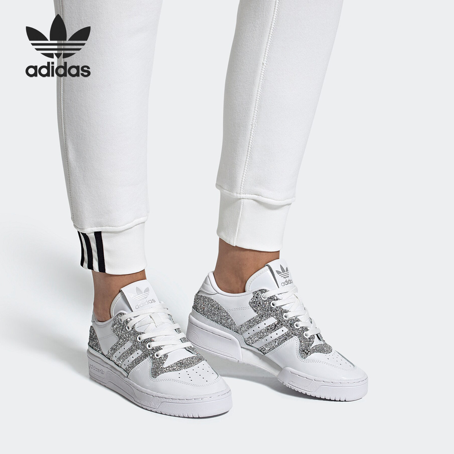Adidas/阿迪达斯正品三叶草 RIVALRY LOW W女子经典运动鞋FV4329,运动鞋new,板鞋,淘宝优惠券,粉丝福利购,淘宝优惠卷