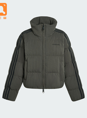 Adidas/阿迪达斯正品ESS HERR PUFF女士保暖复古休闲羽绒服KG4910