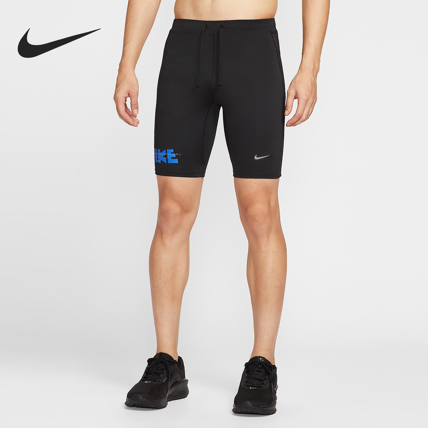 Nike/耐克正品Fast Dri-FIT男士透气跑步运动紧身短裤IH4518-010