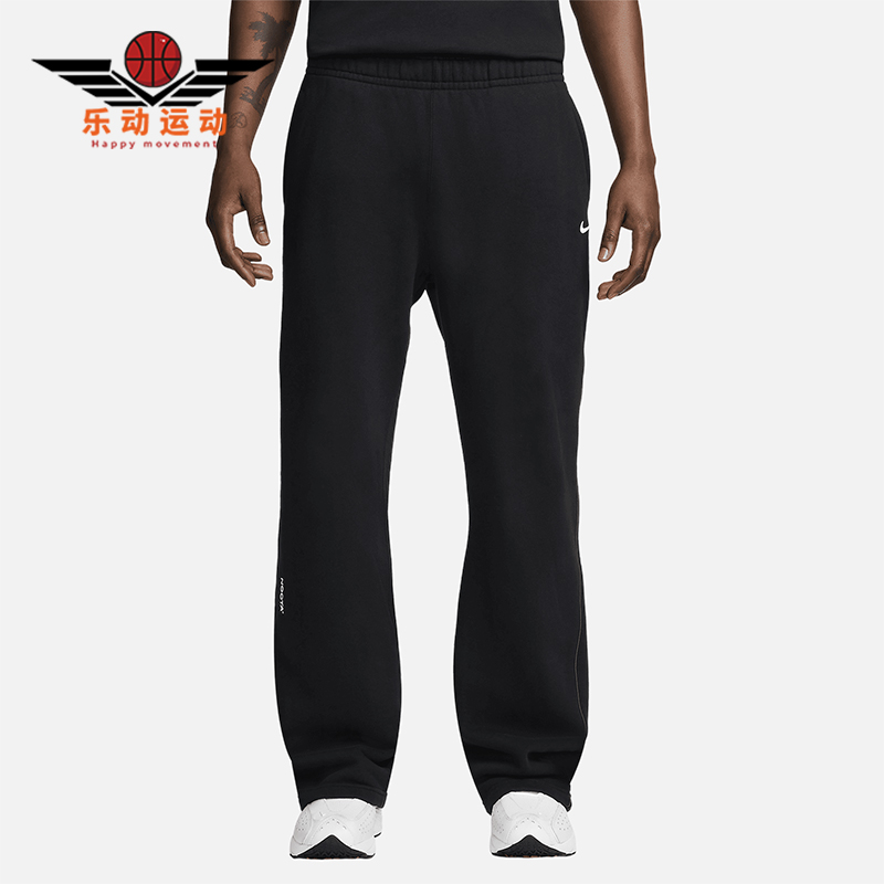 耐克男士运动宽松加绒长裤