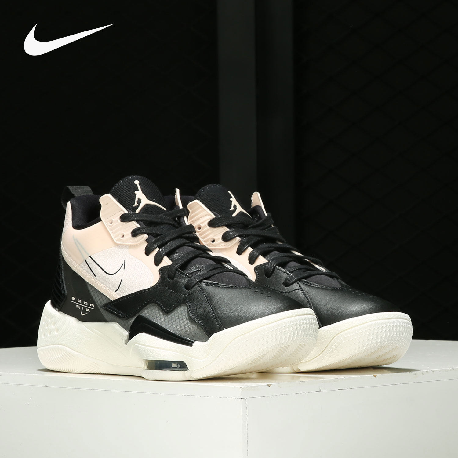 Nike/耐克正品JORDAN ZOOM '92女子运动前掌气垫篮球鞋CK9184-800