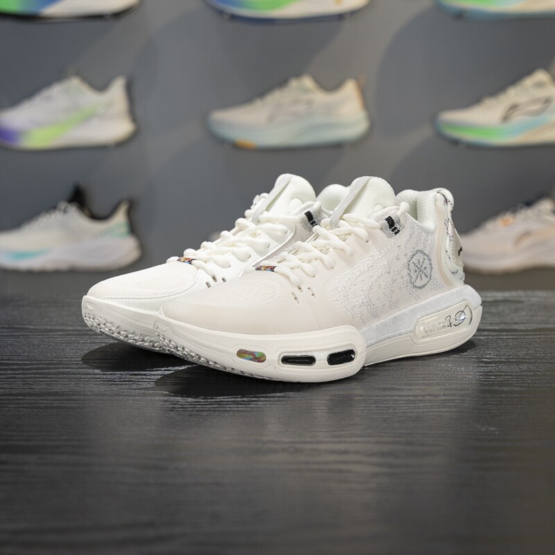 李宁正品韦德幻影7男子防滑耐磨专业运动训练实战篮球鞋ABPV011-1