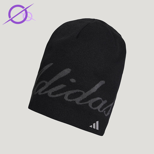 Adidas/阿迪达斯正品女士三条纹舞动休闲针织运动帽KX9618