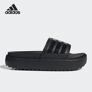 女子运动休闲拖鞋 Adidas 新款 当季 HQ6179 阿迪达斯正品