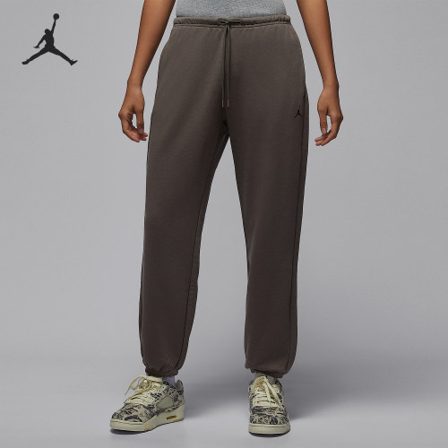 Nike/耐克正品Jordan 女士运动针织宽松干爽透气长裤IB2505-040