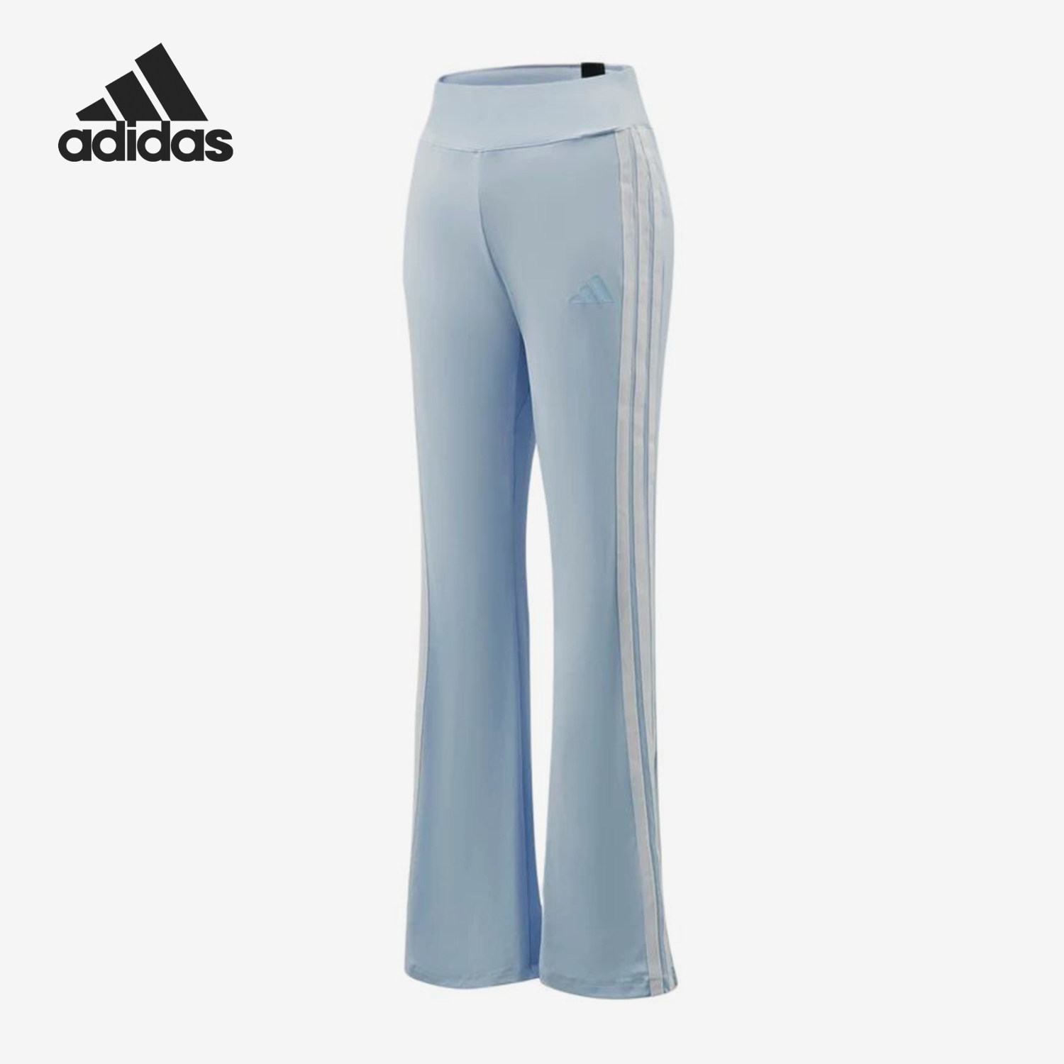 Adidas/阿迪达斯正品MS FLARED PNT女士经典中腰松紧休闲裤KX2750
