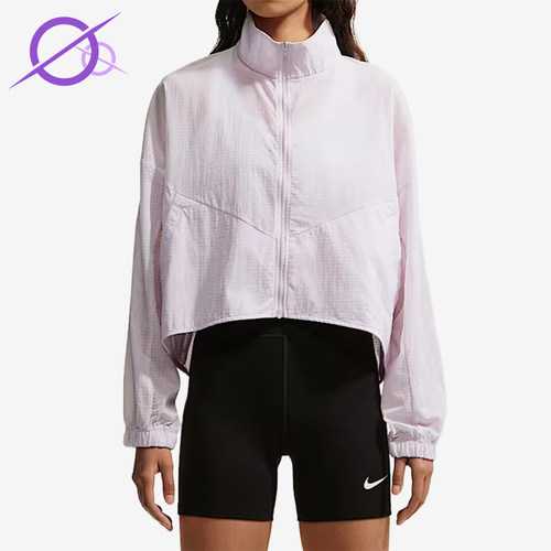 Nike/耐克正品女士短款时尚立领简约拉链长袖外套IF0588-583
