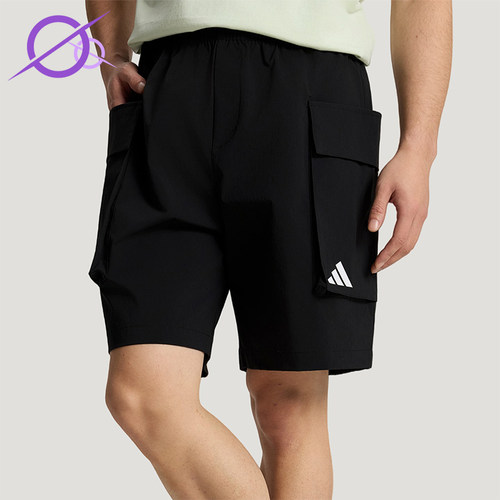 Adidas/阿迪达斯正品M WOVEN SHORTS男士梭织宽松经典短裤KX4874