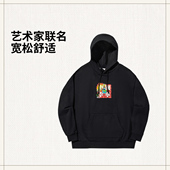 Taylor联名系列男女潮流宽松休闲连帽卫衣AWDV691 Sam 李宁正品