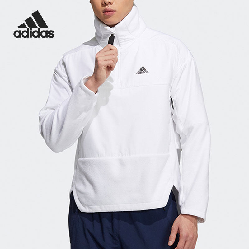 阿迪达斯男女同款户外运动卫衣