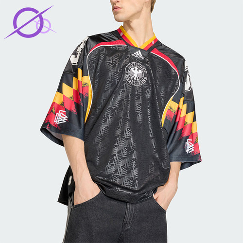 Adidas/阿迪达斯正品三叶草男士运动针织休闲球衣短袖T恤KD5980