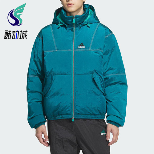 Adidas/阿迪达斯正品EQT DOWN JACKET男士经典保暖羽绒服KA7980