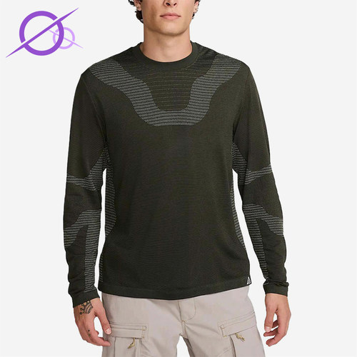 Nike/耐克正品男士运动亲肤柔软透气合身长袖T恤FV8906-355