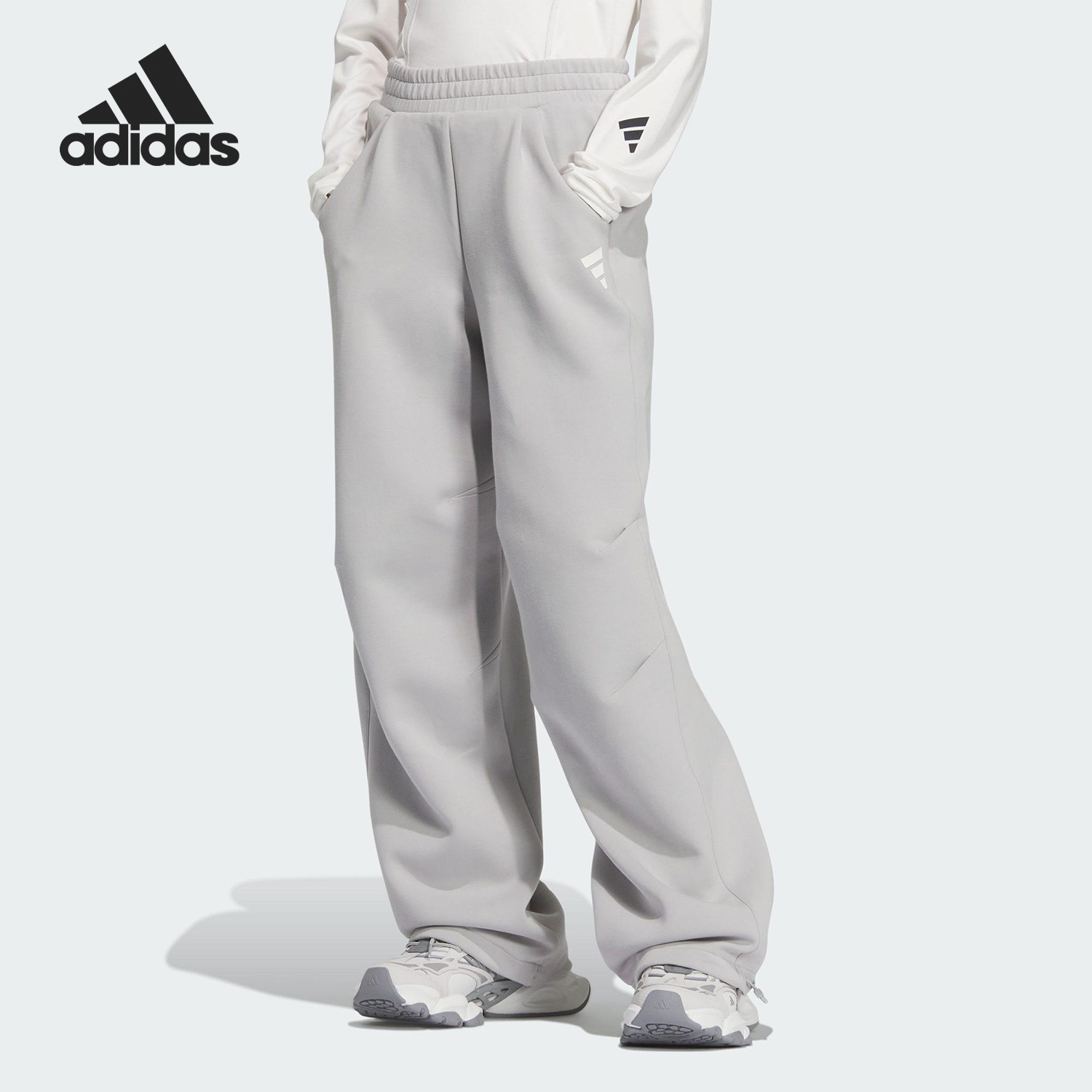 Adidas/阿迪达斯正品FUSTL W P PT2女士针织运动长裤JM4267