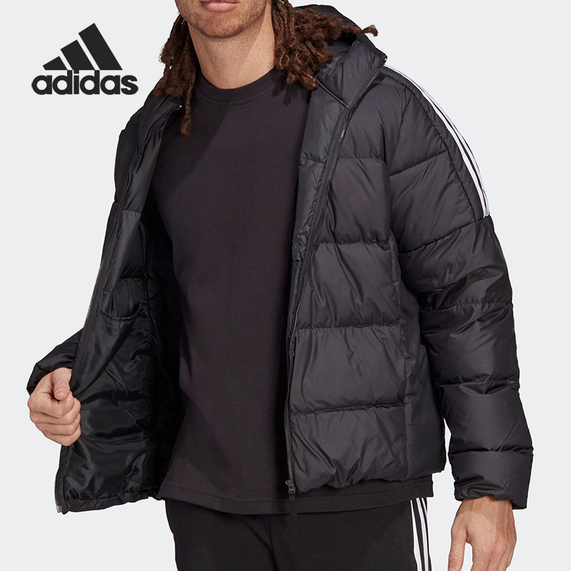 Adidas/阿迪达斯正品训练运动男子保暖连帽羽绒服外套GT9141,运动服/休闲服装,运动羽绒服,淘宝优惠券,粉丝福利购,淘宝优惠卷