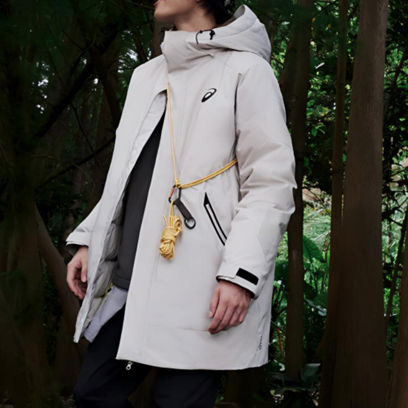 Asics/亚瑟士正品冬季新款男子户外休闲保暖羽绒服2031E870-020