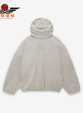 Adidas/阿迪达斯正品新款男女宽松保暖仿羊羔绒卫衣IM6074