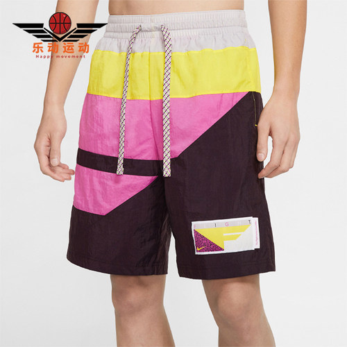 Nike/耐克正品FLIGHT男士系带松紧直筒运动经典短裤BV9413-660