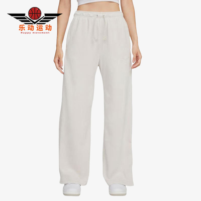 耐克女子直筒灯芯绒阔腿裤