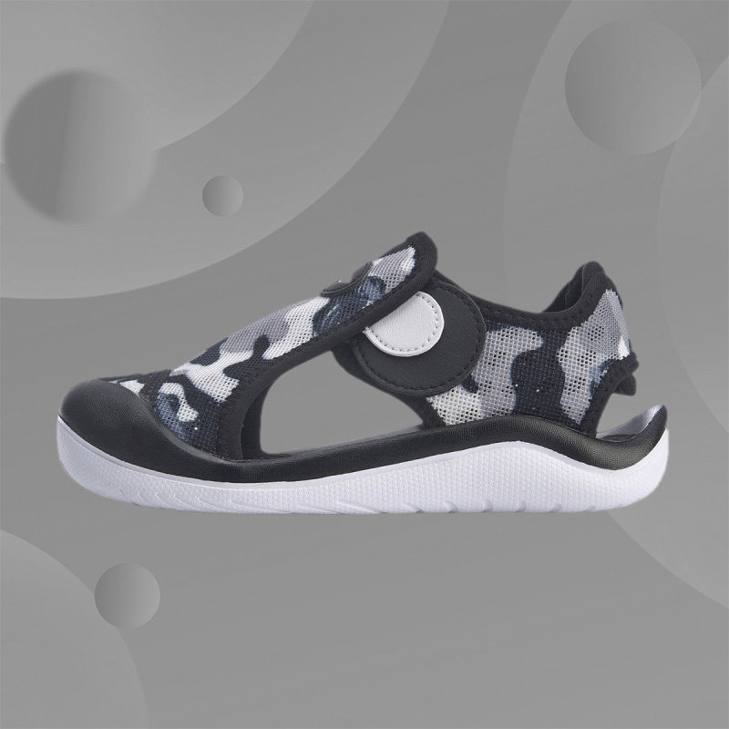 李宁童鞋男童凉鞋夏款透气凉鞋防滑男童小童沙滩鞋儿童鞋YKKQ014