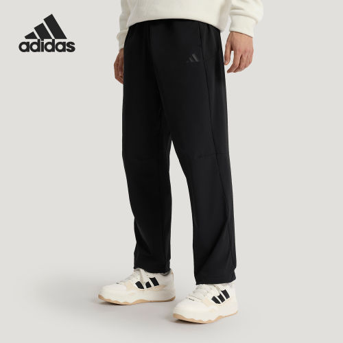 Adidas/阿迪达斯正品TH风天男士运动针织舒适系带长裤KR2539