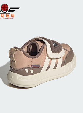 Adidas/阿迪达斯正品PUFFY SKIPPER小童低帮运动耐磨休闲鞋KJ3898