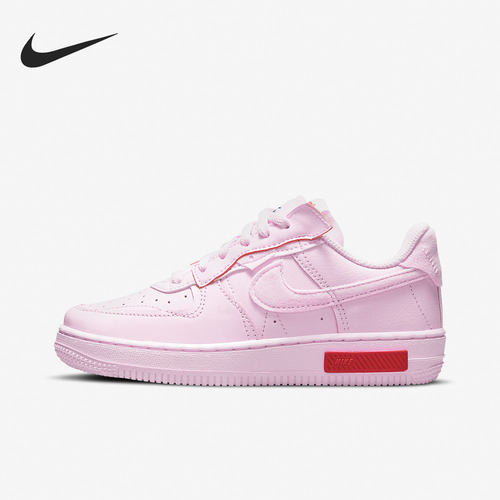 Nike/耐克正品 FORCE 1 (GS)女子大童低帮休闲鞋 DO6146-600